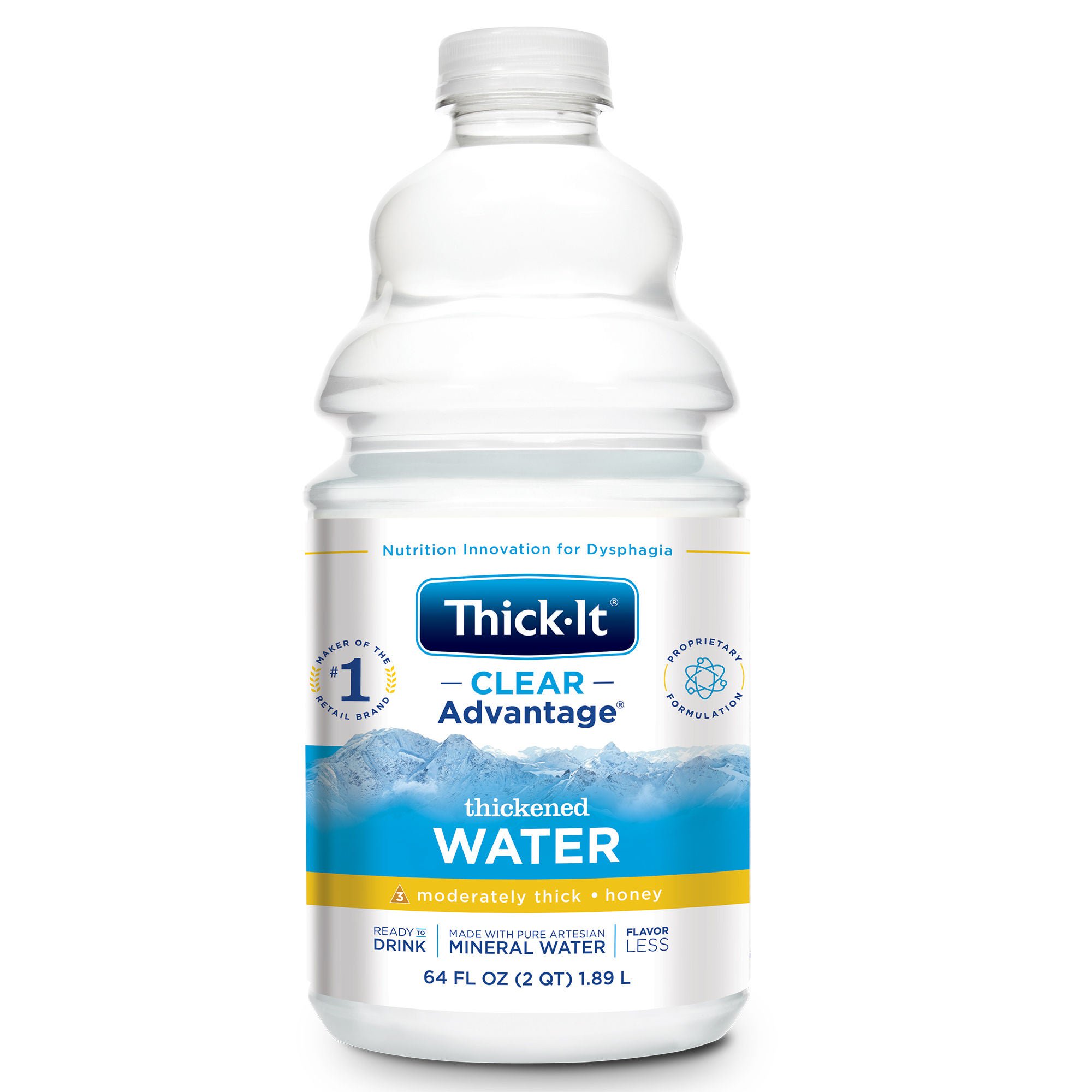 Thick-It® Clear Advantage® Honey Consistency Thickened Water, 64-ounce Bottle