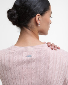 Hartland Crew Neck Jumper Primrose Pink