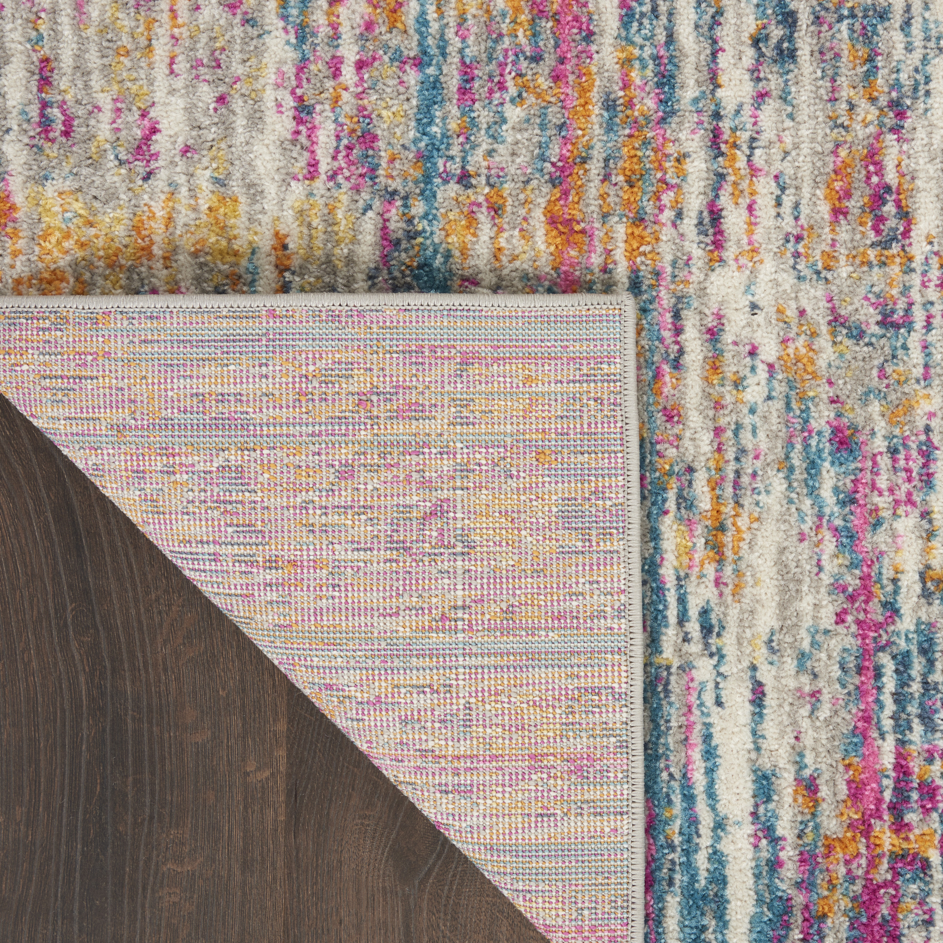 Nourison Passion 2'2" x 7'6" Ivory Multicolor Modern Indoor Rug