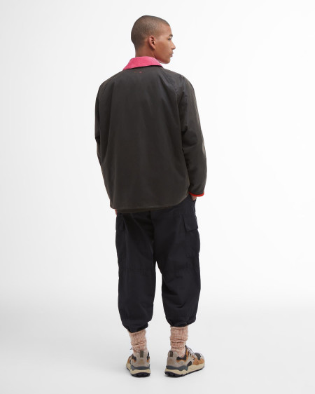 Barbour x Flower Mountain Oversized Transport Waxed Jacket