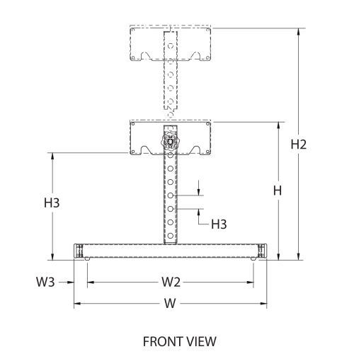 Engineering front view
