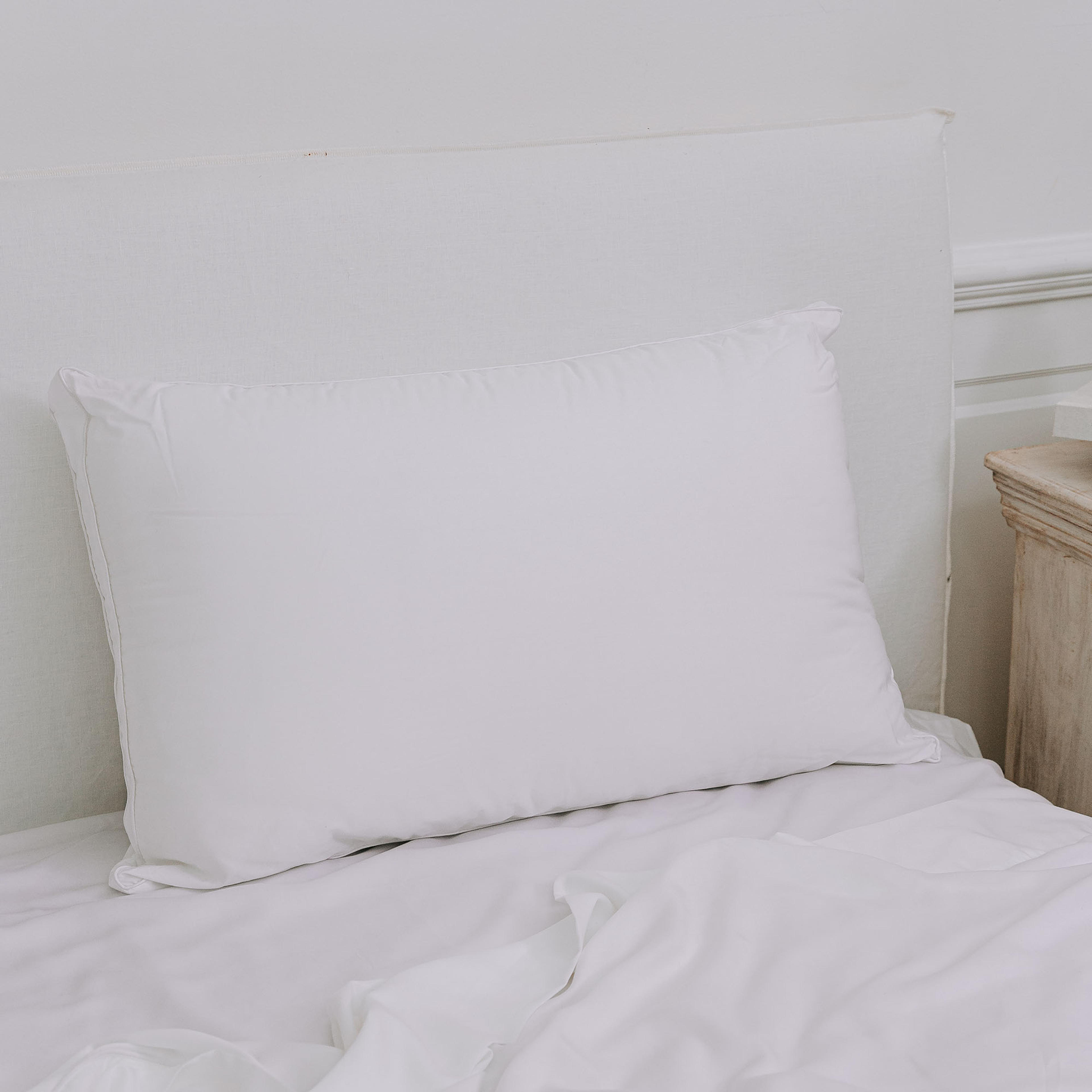 Lifestyle image of the Bambi Eco Renew Tencel Pillow from Forty Winks