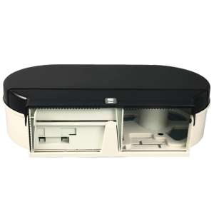 Impact, ClearVu, Jumbo Bath Tissue Dispenser, Gray