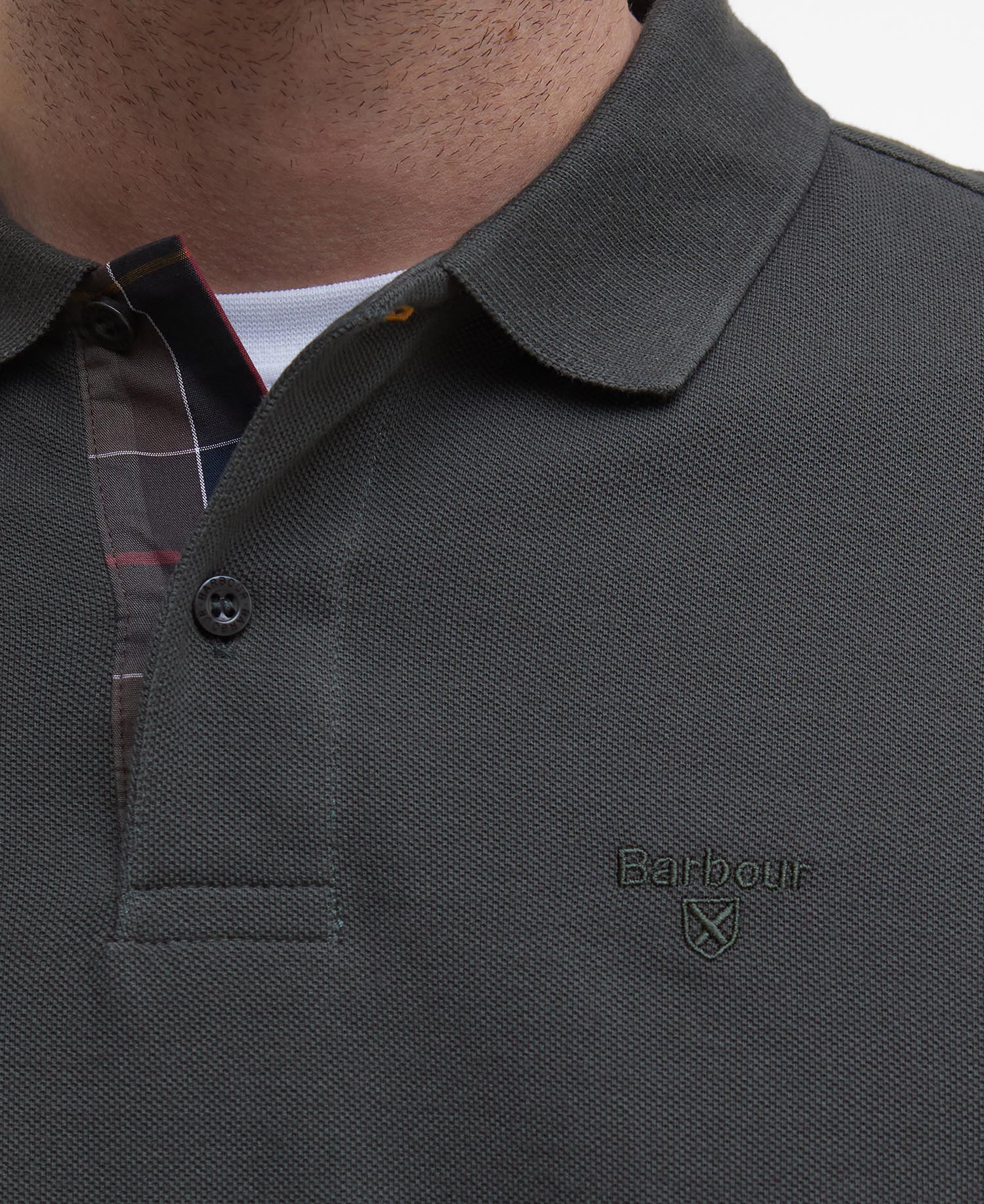 Essential Long-Sleeved Polo Shirt image number 4