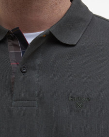Essential Long-Sleeved Polo Shirt Forest