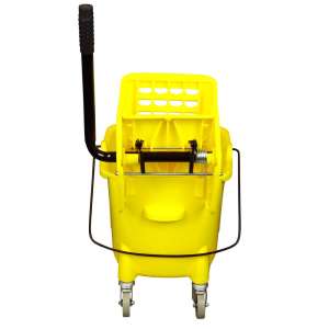 Impact, Value-Plus, 35qt, Mop Bucket w/ Sidepress Wringer, Yellow