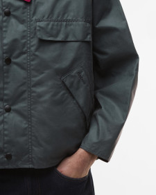 Giacca cerata Transport Paul Smith loves Barbour Dark Slate