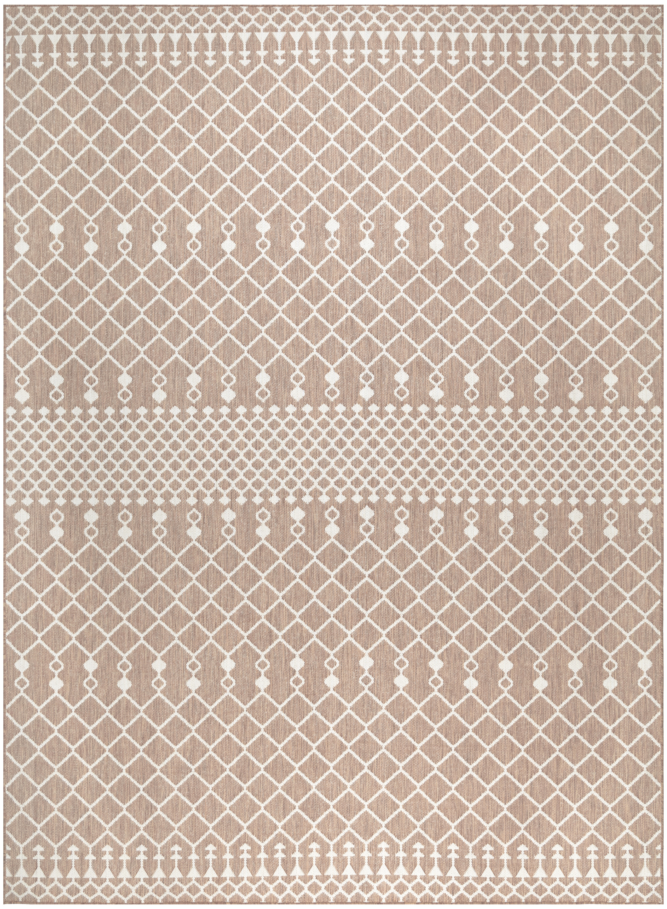 Nourison Positano 8' x 10' Beige Modern Rug