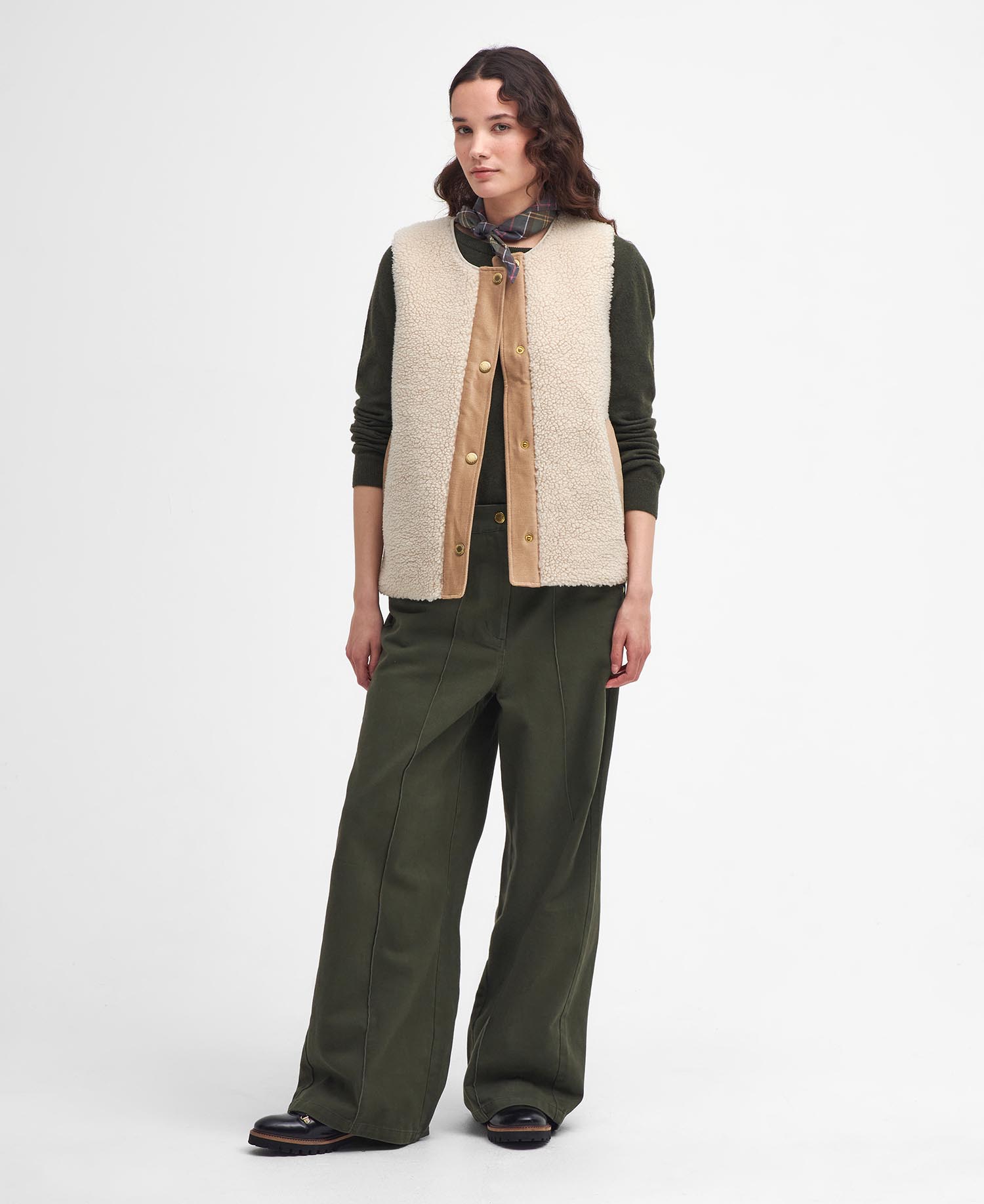 Gilet Dulsie in pile Teddy image number 1
