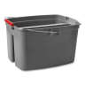 Rubbermaid Commercial, 19qt, Pail, Gray