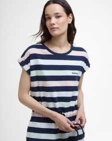 Abito a T-shirt Marloes con motivo a righe 