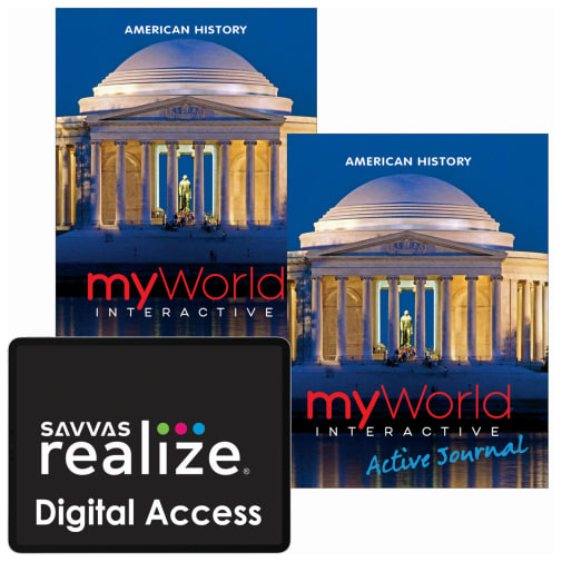 myWorld Interactive American History Homeschool Bundle (2019)