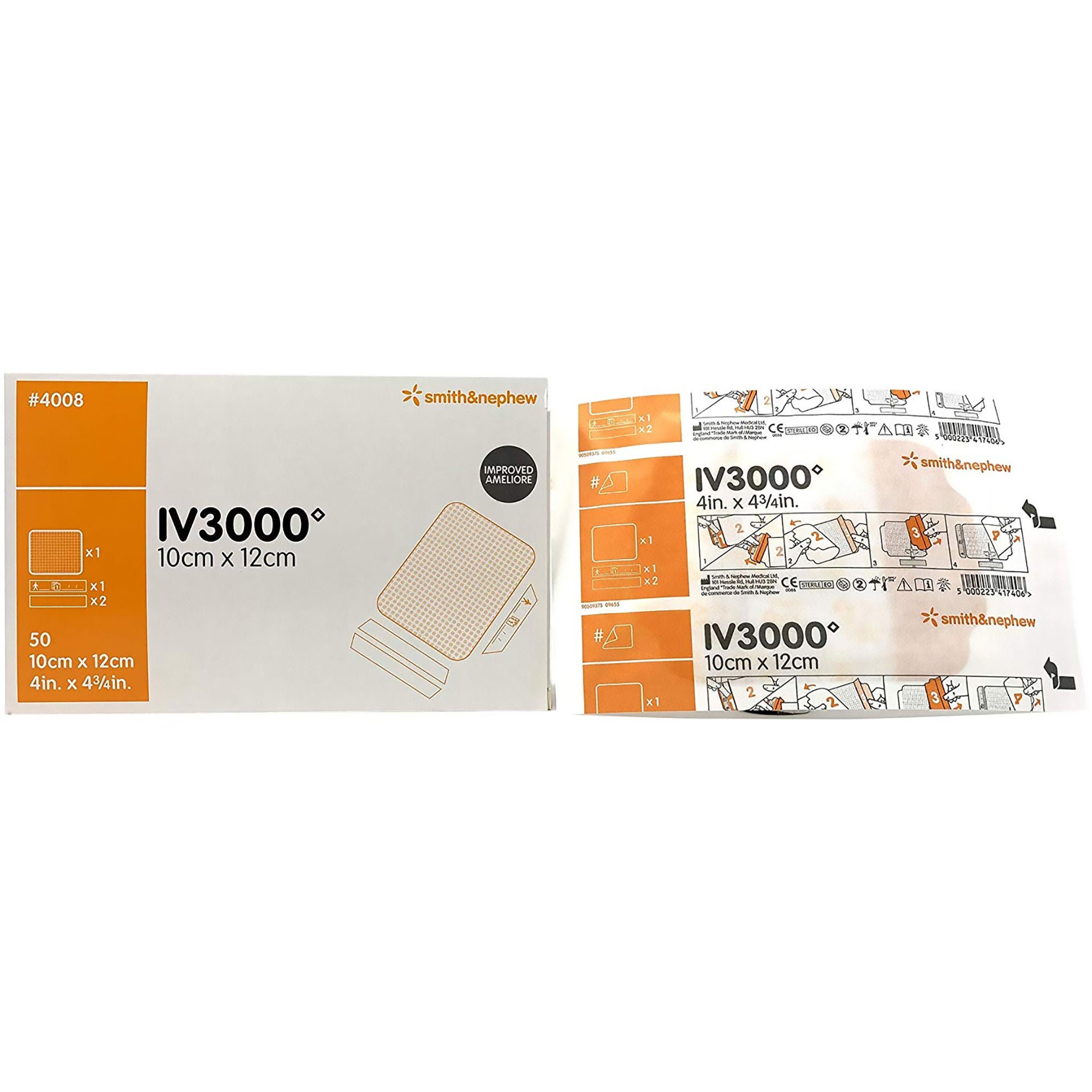 IV3000™ IV Dressing, 4 x 4-3/4 Inch