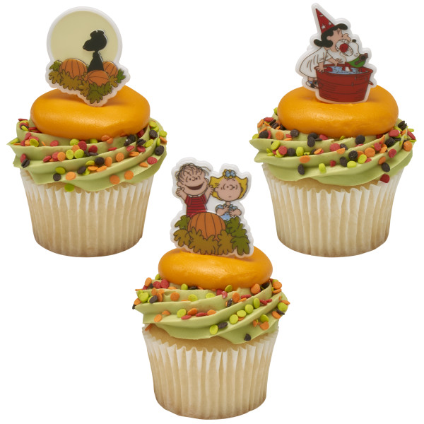 Peanuts® Snoopy® The Great Pumpkin Cupcake Rings