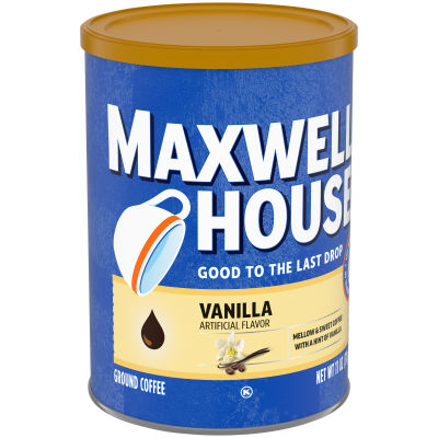 Maxwell House Vanilla Ground Coffee 11 oz Canister