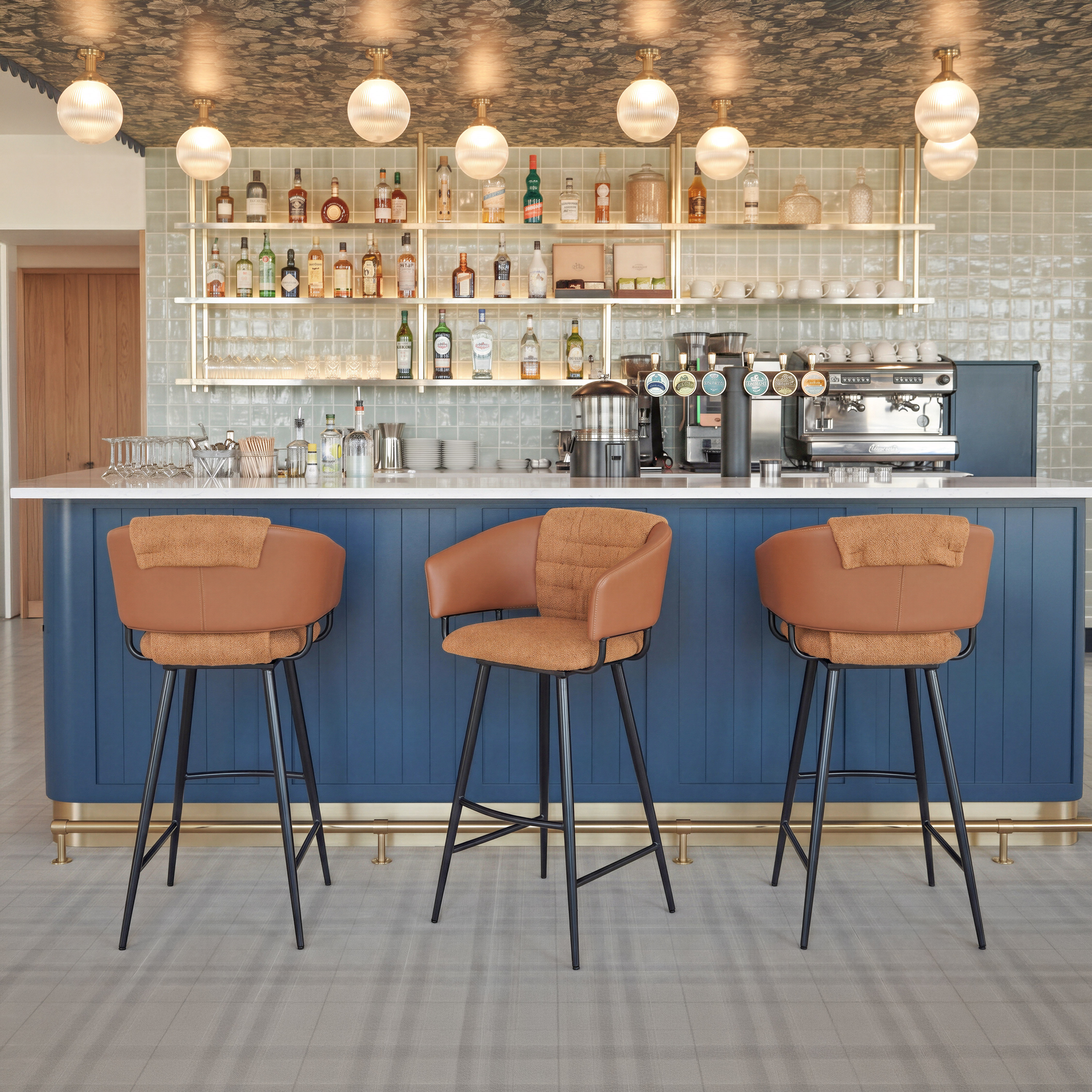 Juno Barstool (Set of 2) Brown product image