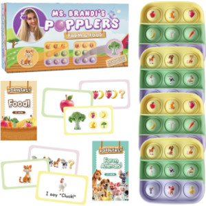Ms. Brandi's Popplers Farm & Food Educational Game