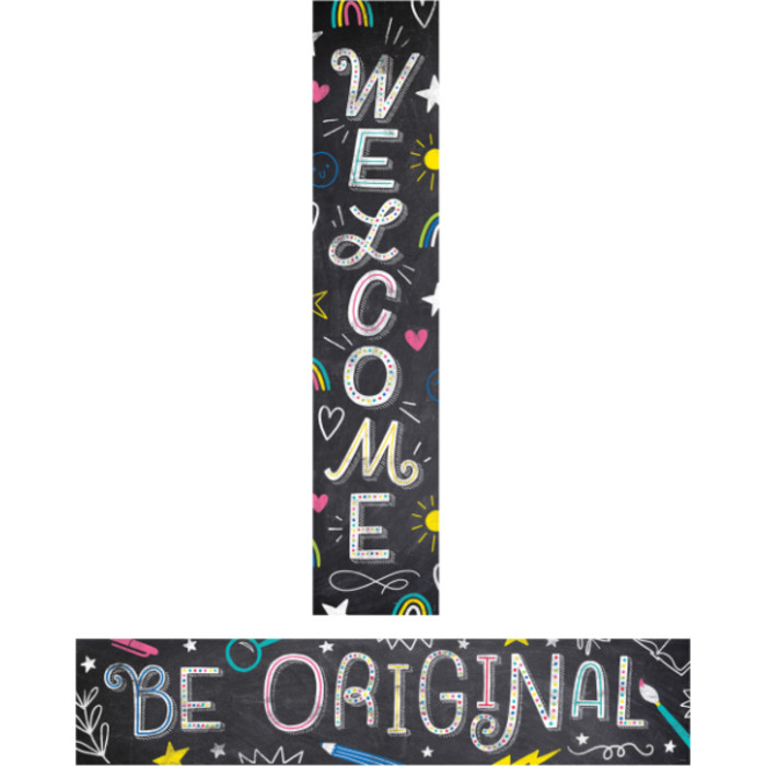 Chalk It Up! Welcome Banner, 39" x 8"