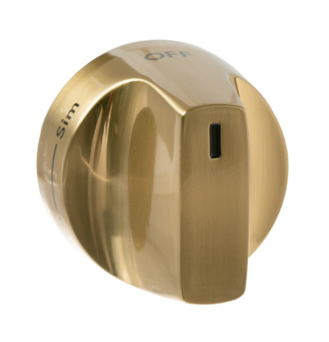 KNOB ASSEMBLY - BRUSHED BRASS