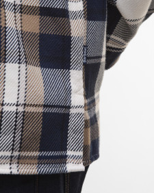 Grasmoor Relaxed Long-Sleeved Shirt Navy