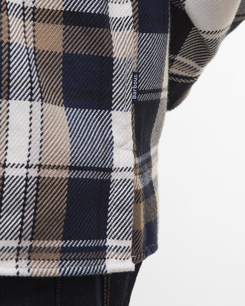 Camicia Grasmoor a maniche lunghe dalla vestibilità comoda Navy