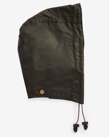 Lightweight Waxed Hood Archive Olive