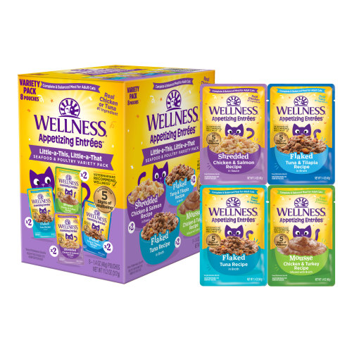 Wellness Appetizing Entrees Variety Packs Little-a-This, Little-a-That, Seafood & Poultry Variety Pack Product