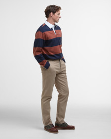 Broome Rugby Shirt Navy/Rust