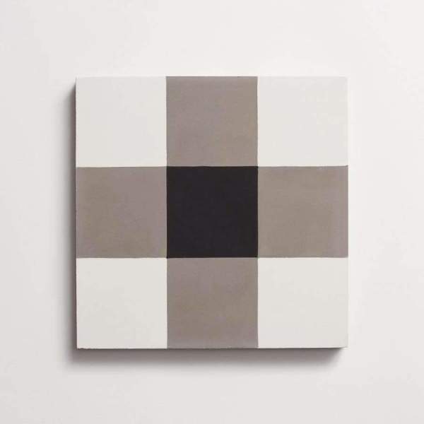 cement | checkmate | metal, white + black 