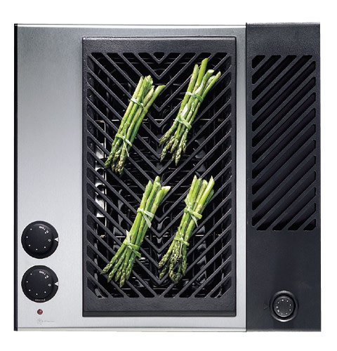 GE Monogram® Electric Grill Component with Built-In Downdraft Vent