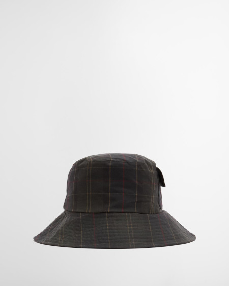 Cappello da pescatore in tartan Scarlet