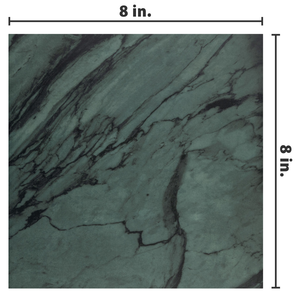 Renaissance Emerald 7-7/8 in. x 7-7/8 in. Porcelain Floor and Wall Tile