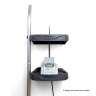 Shelf 2 Vac Station W Crgr Btty Hooks