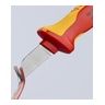 Cable Knife-1000V Insulated, 7-1/2 in., Multi-Component, VDE