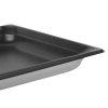 Full-size 1 ½-inch-deep Super Pan 3® stainless steel steam table pan with Steel Coat x3™ nonstick coating