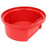 Rubbermaid Commercial, BRUTE, Dome, Resin, 44 gal, Red, Receptacle Lid