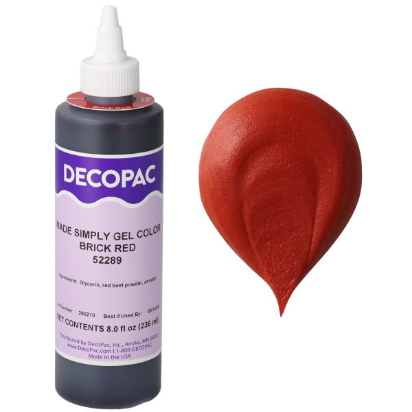 Brick Red Made Simply™ Premium Gel Color