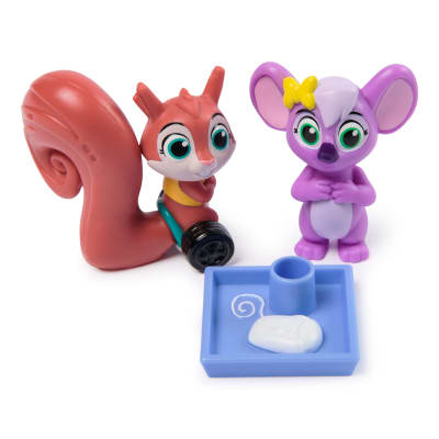 Vida the Vet, Floss Like a Boss Pack with Fergie & Pippen Toy Figures & Dental Tray Accessory, Kids Toys for Girls & Boys Ages 3 and up