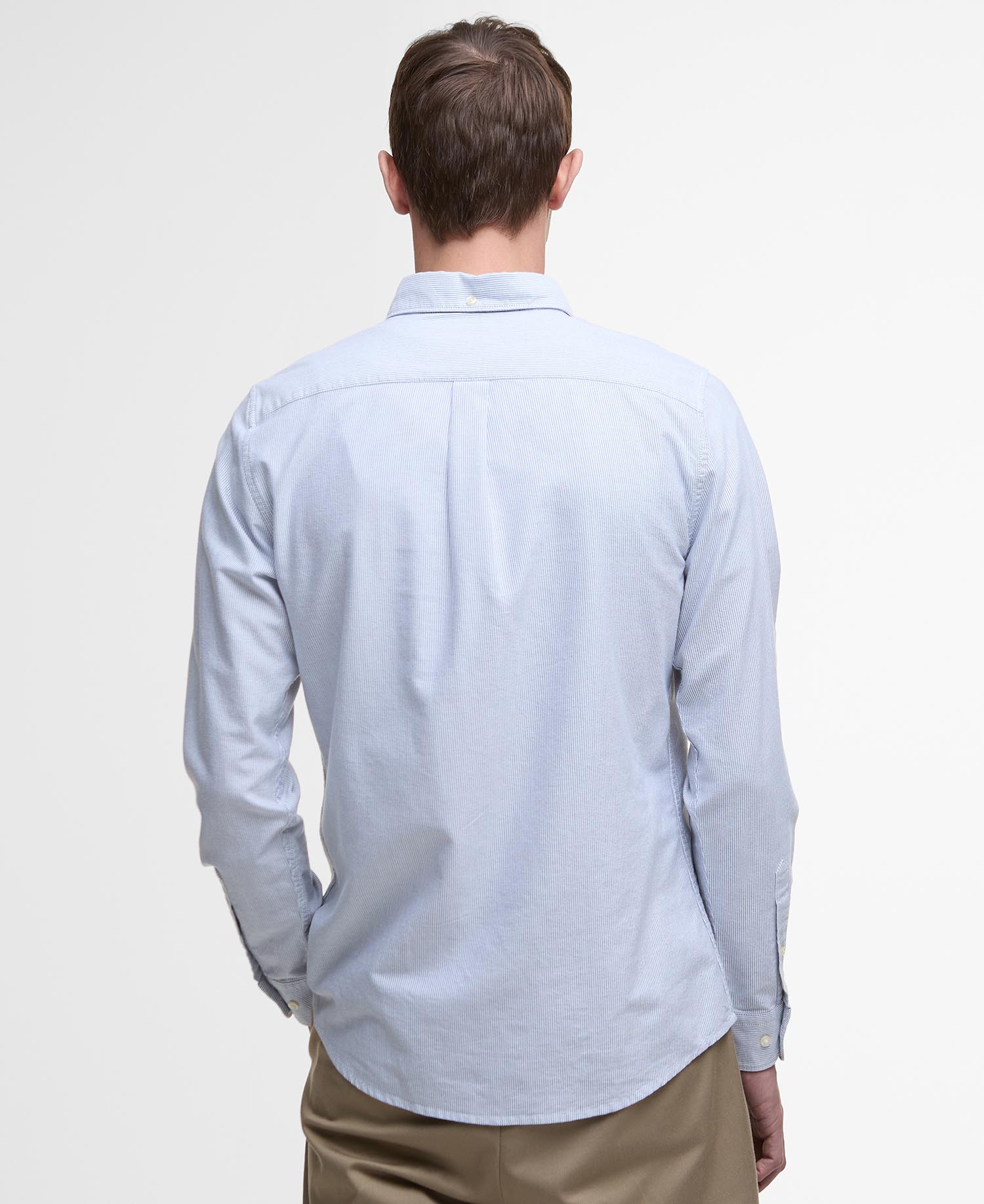 Camicia sartoriale Oxford a righe image number 2