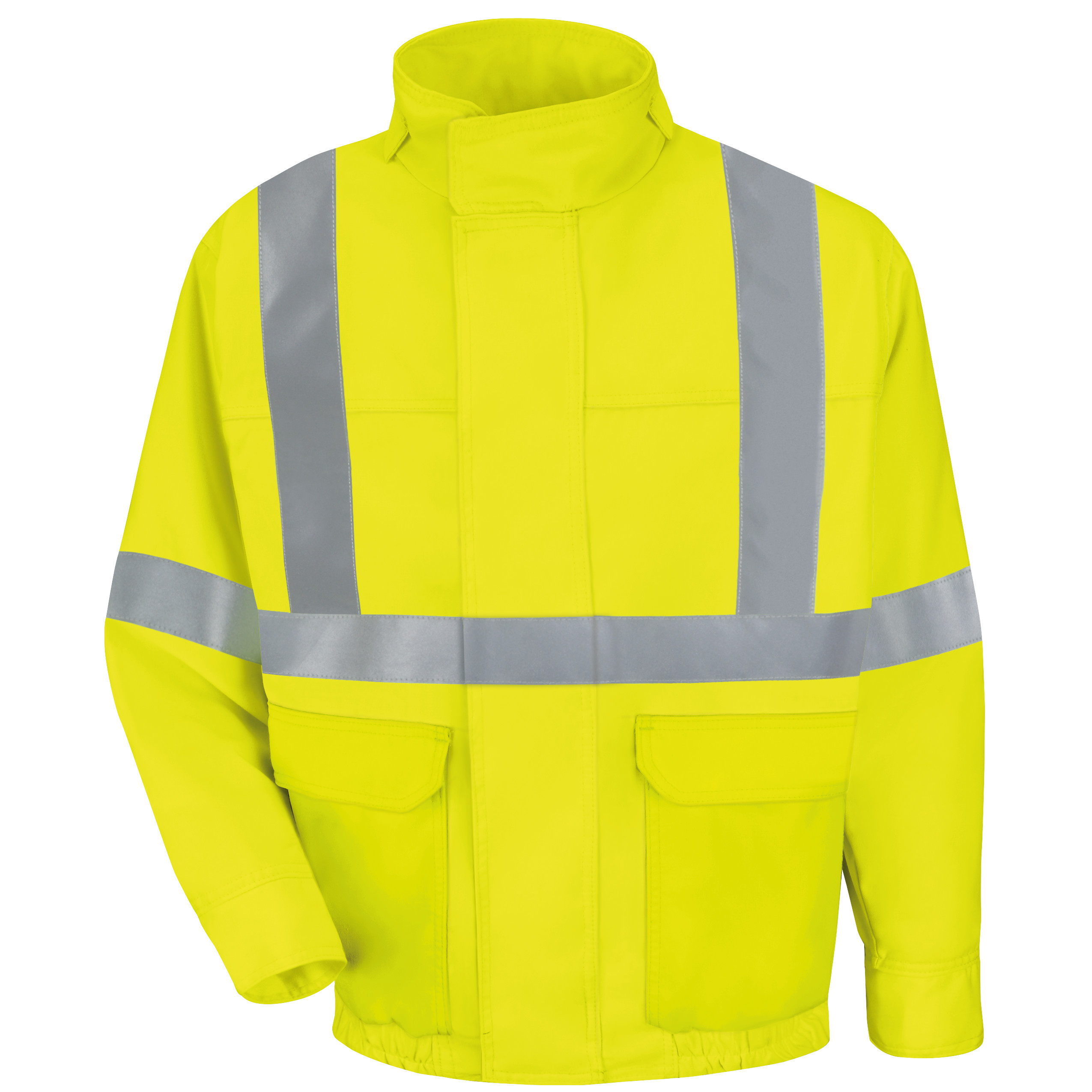 Hi--Visibility Bomber - Class 2 Level 2-Red Kap