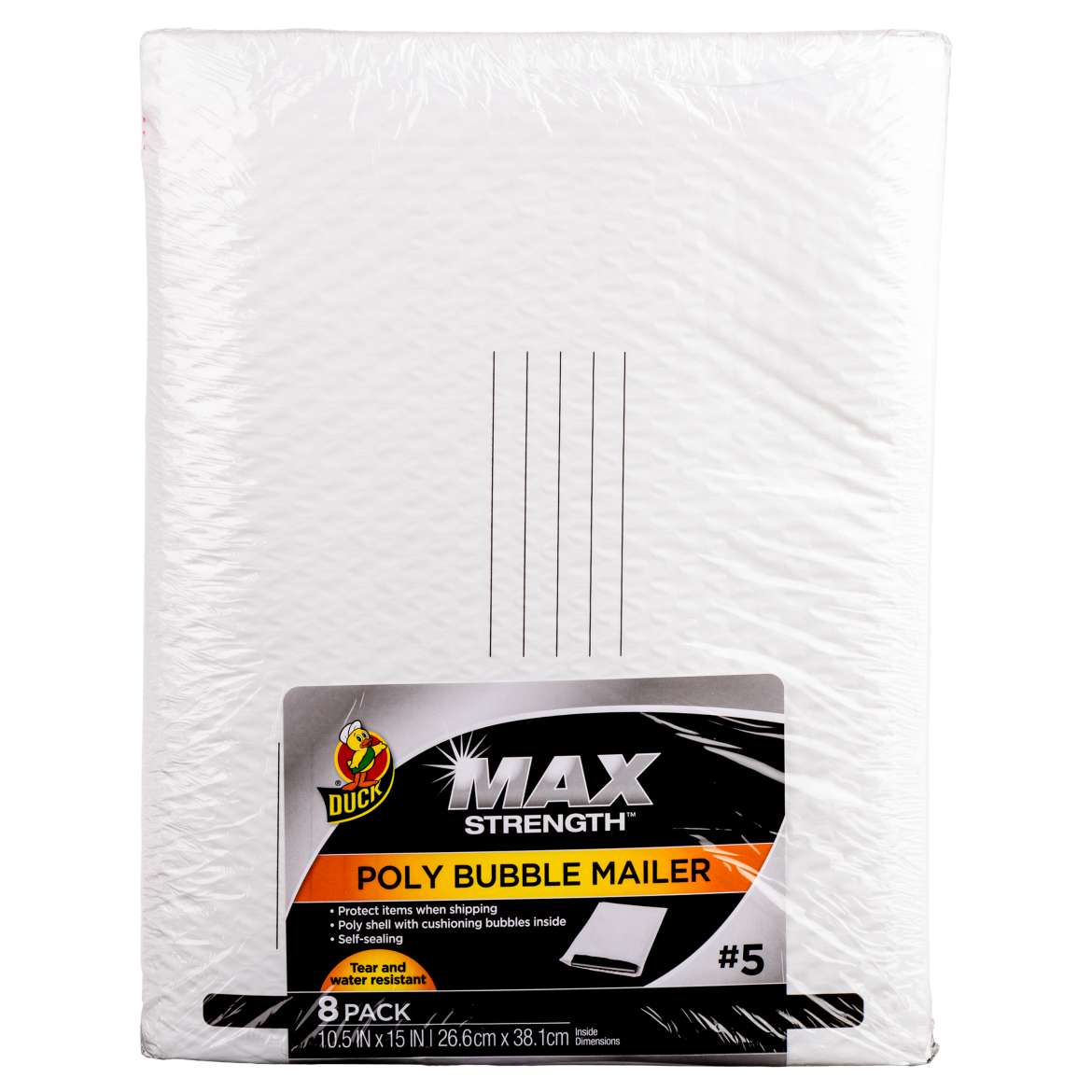 Duck Max® Brand Poly Bubble Mailers Image