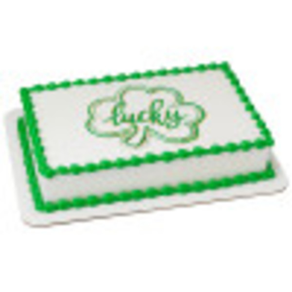 Lucky Clover PhotoCake® Edible Image®