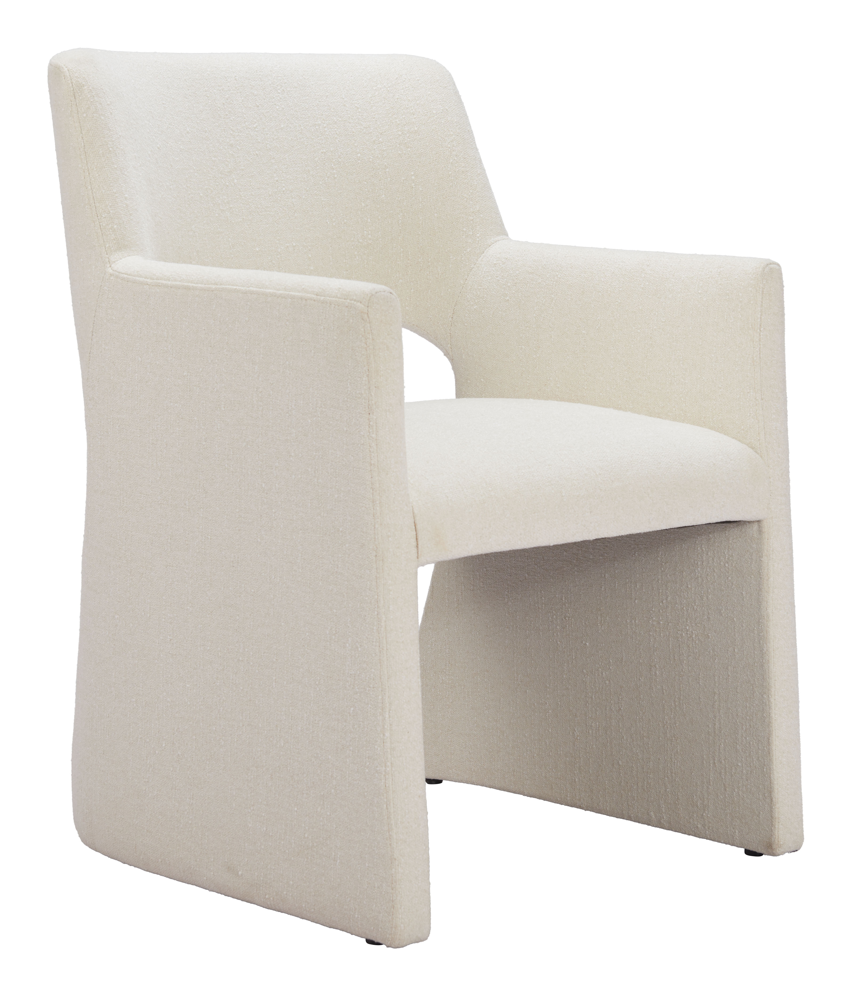 Minet Dining Chair Linen White product image