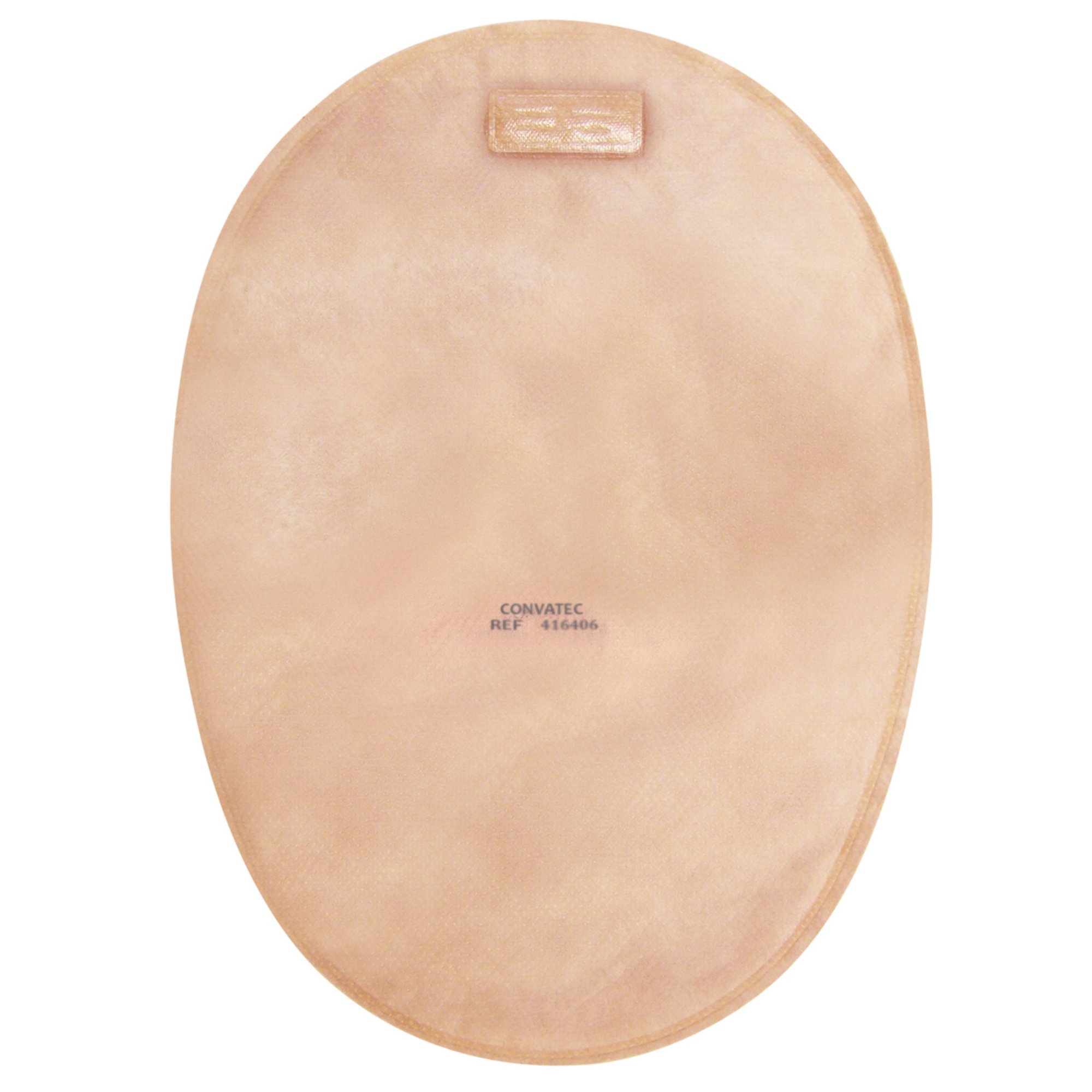 The Natura + Two-Piece Closed End Beige Filtered Ostomy Pouch, 1 Inch Flange MK 801302