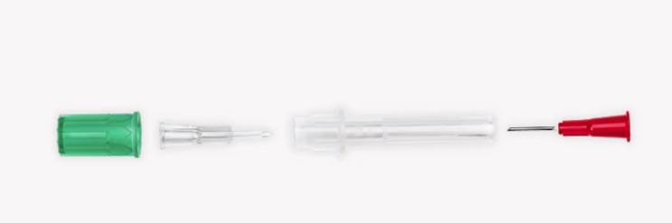 Interlink® Twinpak™ Syringe with Cannula, 5 mL - 100/Box