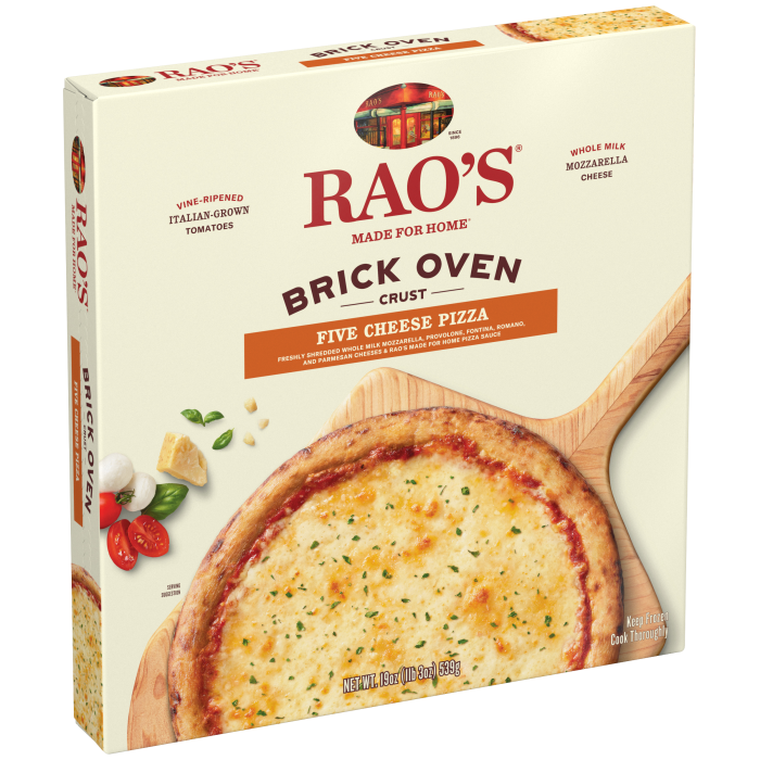 Five Cheese Frozen Pizza, 19 oz - Left angle Image
