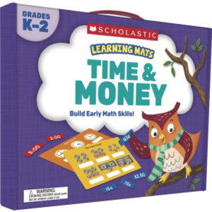Learning Mats: Time & Money, Grades K-2