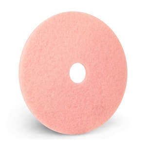 Hillyard, Trident UHS Burnish Remover Round Floor Pad, 27", Pink