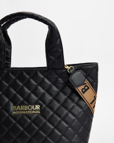 Battersea Quilted Mini Tote Bag Classic Black