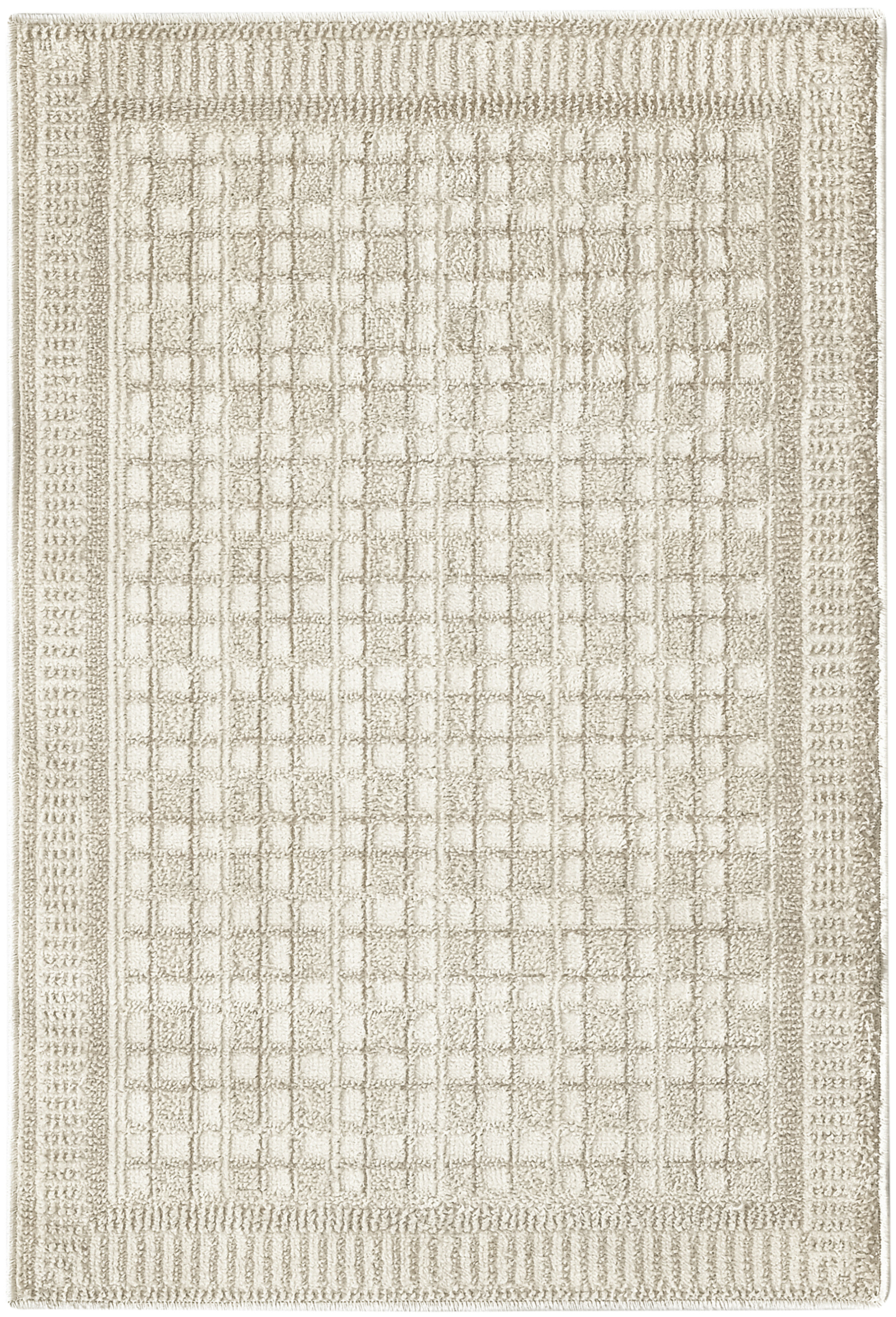 Nourison Nordic 2' x 3' Ivory Modern Indoor Rug
